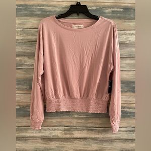 NWT-Lucky Brand pink top- size XS